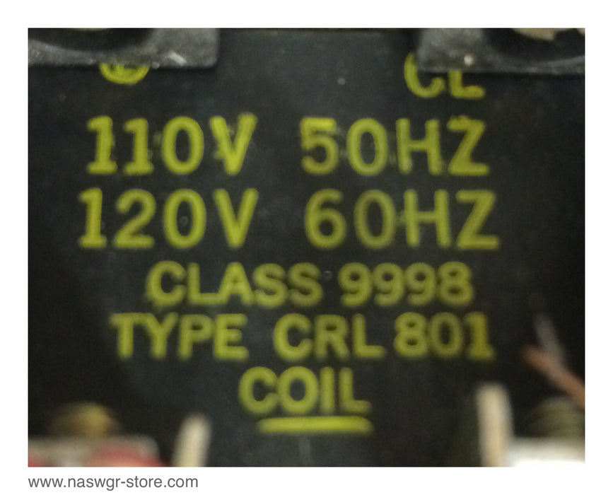 L0-80 , Square D Type L Control relay , Class 8501