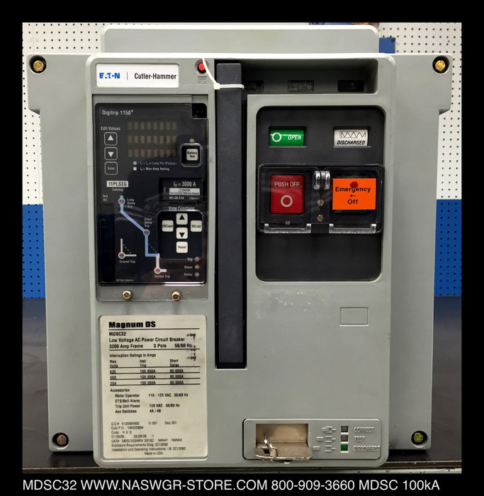 Eaton / Cutler Hammer Magnum MDSC32 Switchgear