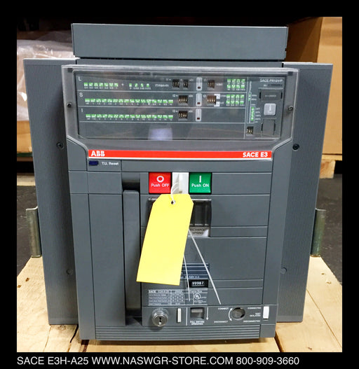 ABB SACE E3H-A 25 Circuit Breaker (M/O.D/O) - 2500 Amp - Unused