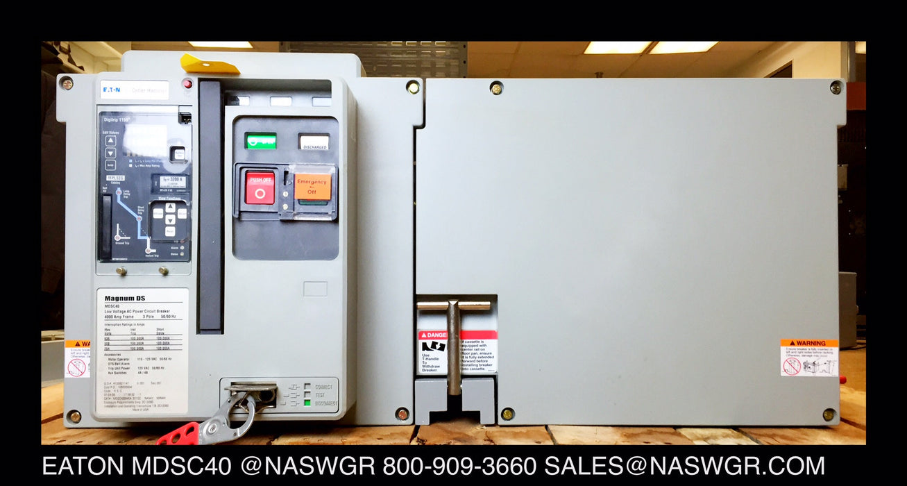 Eaton Magnum DS MDSC40 Circuit Breaker (E/O,D/O) 3200 Amp — North