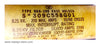 309C558G01 , Westinghouse 309C558G01 Fuse Holder