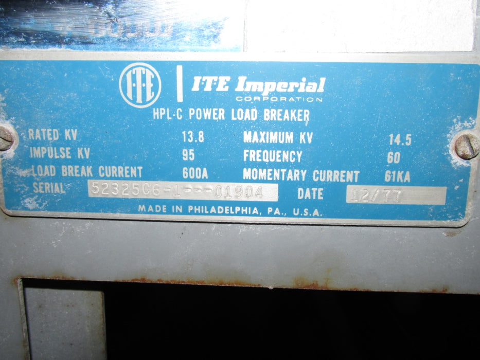 ITE - HPL-C Power Load Breaker
