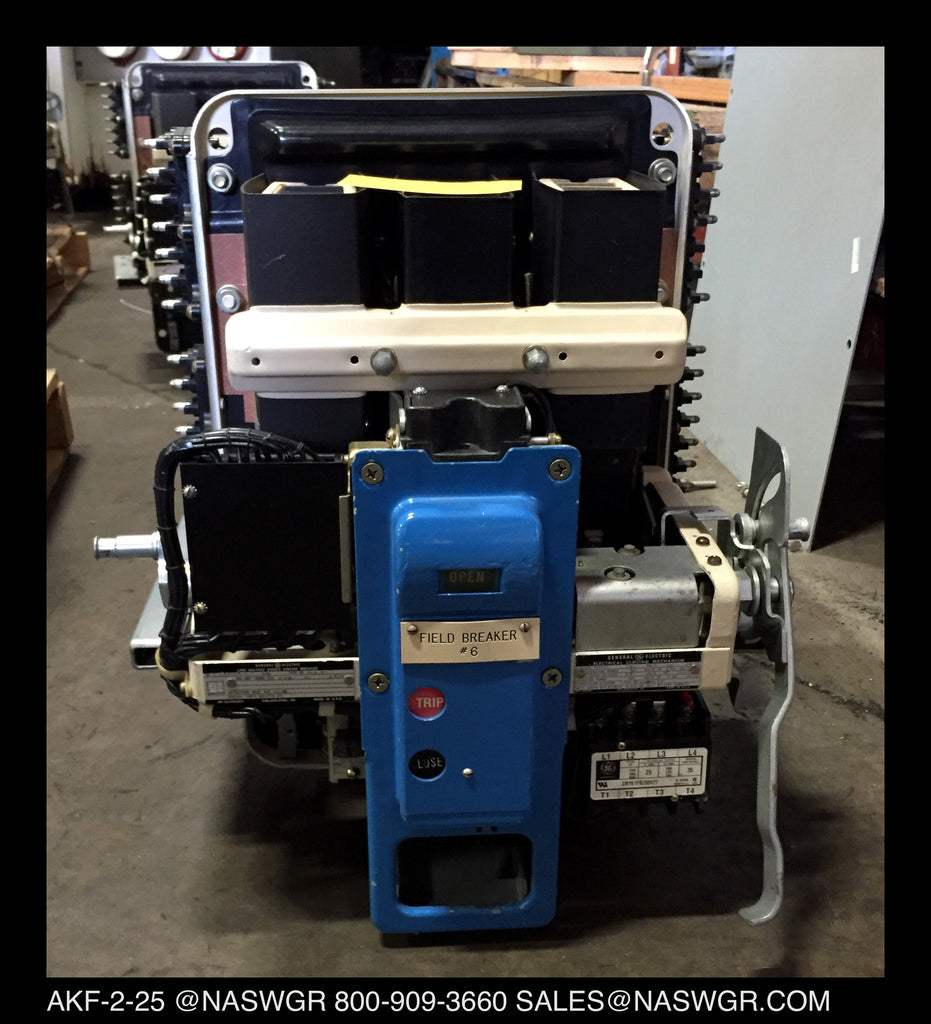 General Electric AKF225 Field Discharge Circuit Breaker (E/O,D/O) — North American