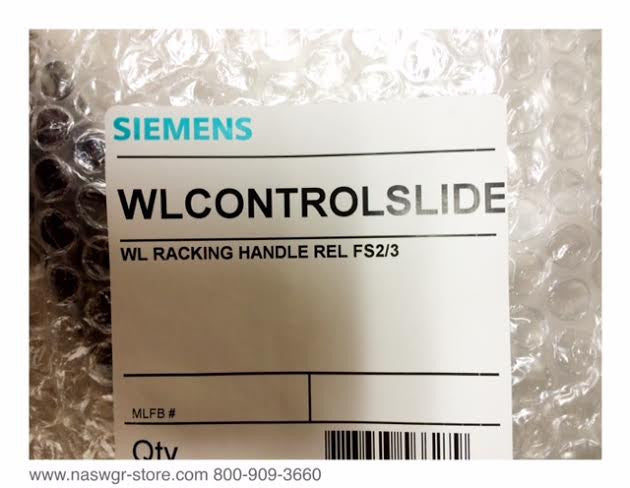 Siemens WLCONTROLSLIDER Racking Handle.
