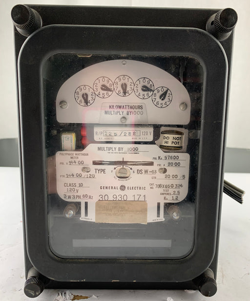 General Electric 706X65G324 Kilowatthours Meter