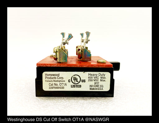 Westinghouse OT1A Motor Cut Off Switch