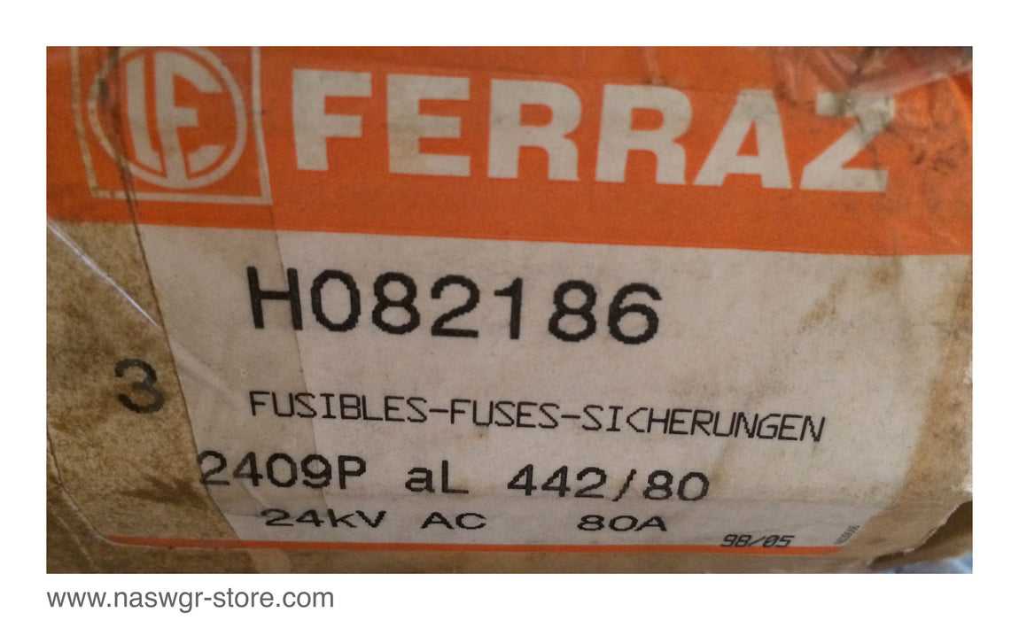 H82186 ~ Ferraz H82186 Fuse