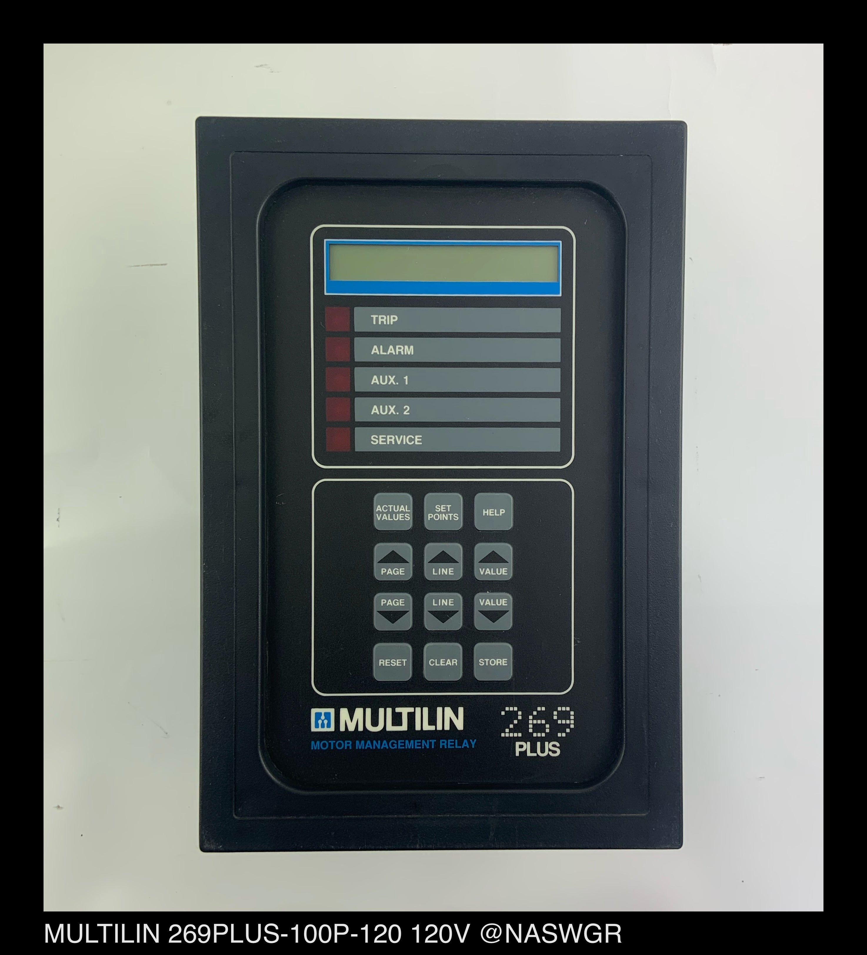 General Electric Multilin 269PLUS-100P-120 Motor Management Relay ...