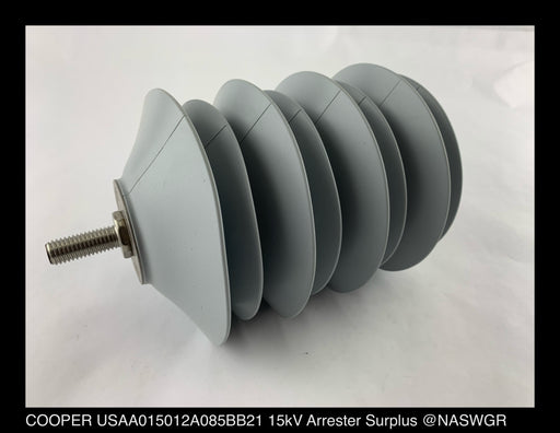 Cooper Power USAA015012A085BB21 15kV Station Class Arrester Surplus