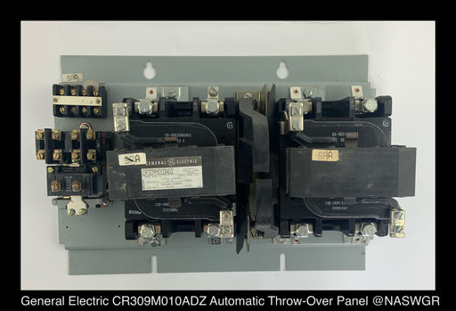 General Electric CR309M010ADZ Automatic Throw-Over Panel - 100 Amp