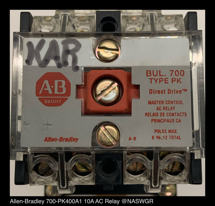 Allen-Bradley 700-PK400A1 AC Relay