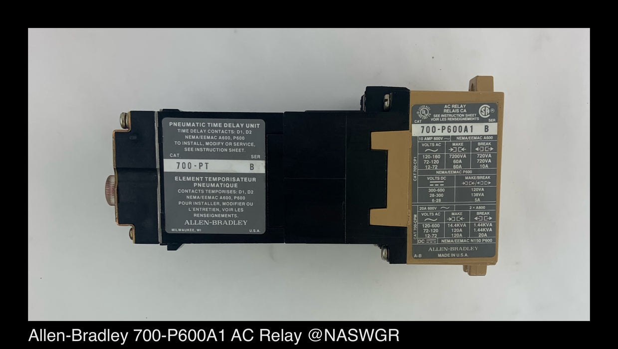 Allen-Bradley 700-P600A1 AC Relay