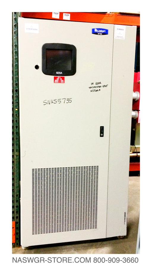 STS2 ~ Liebert STS2 Static Transfer Switch ~ STA0600A12 ~ 02-806151-01