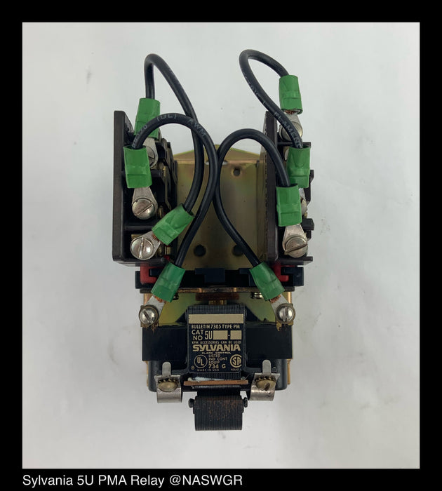 Sylvania 5U PM Relay