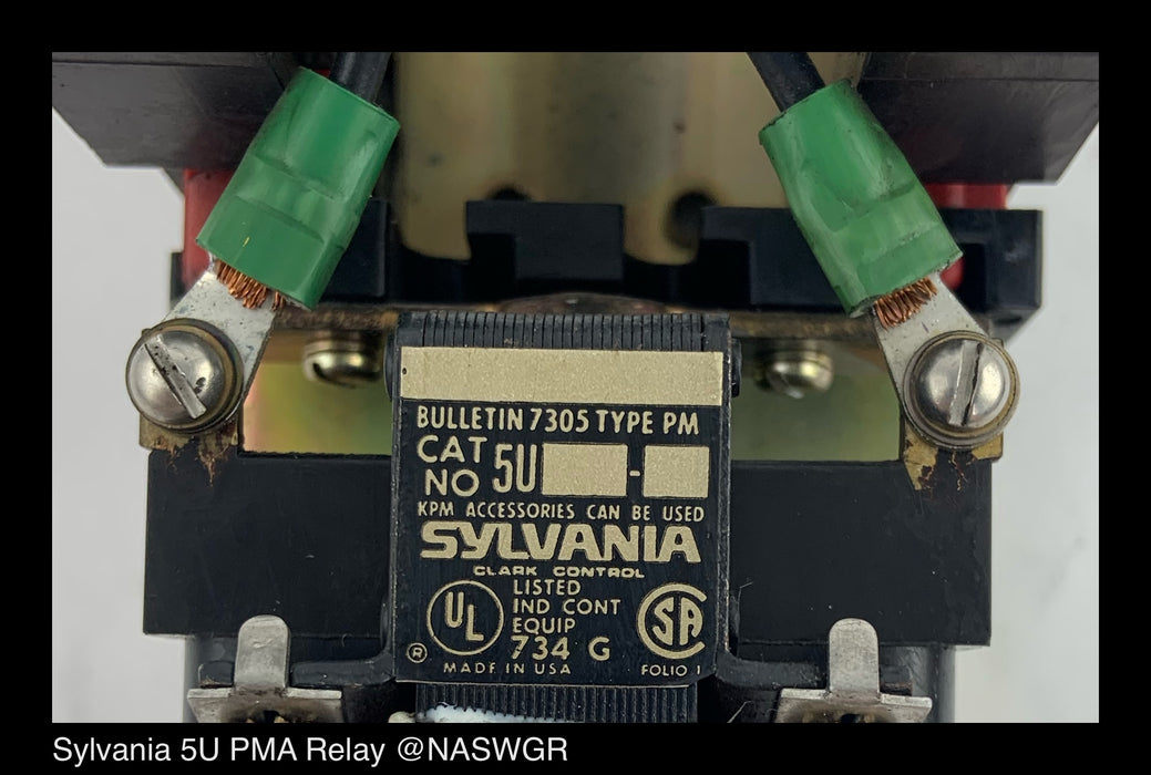 Sylvania 5U PM Relay