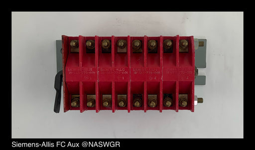 Siemens-Allis FC Auxiliary Switch