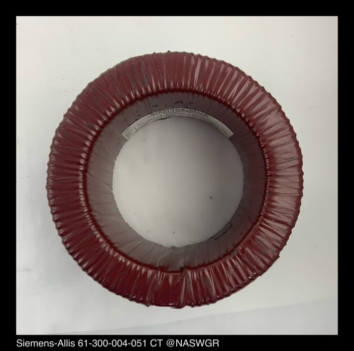 Siemens-Allis 61-300-004-051 Current Transformer ~ 500:5