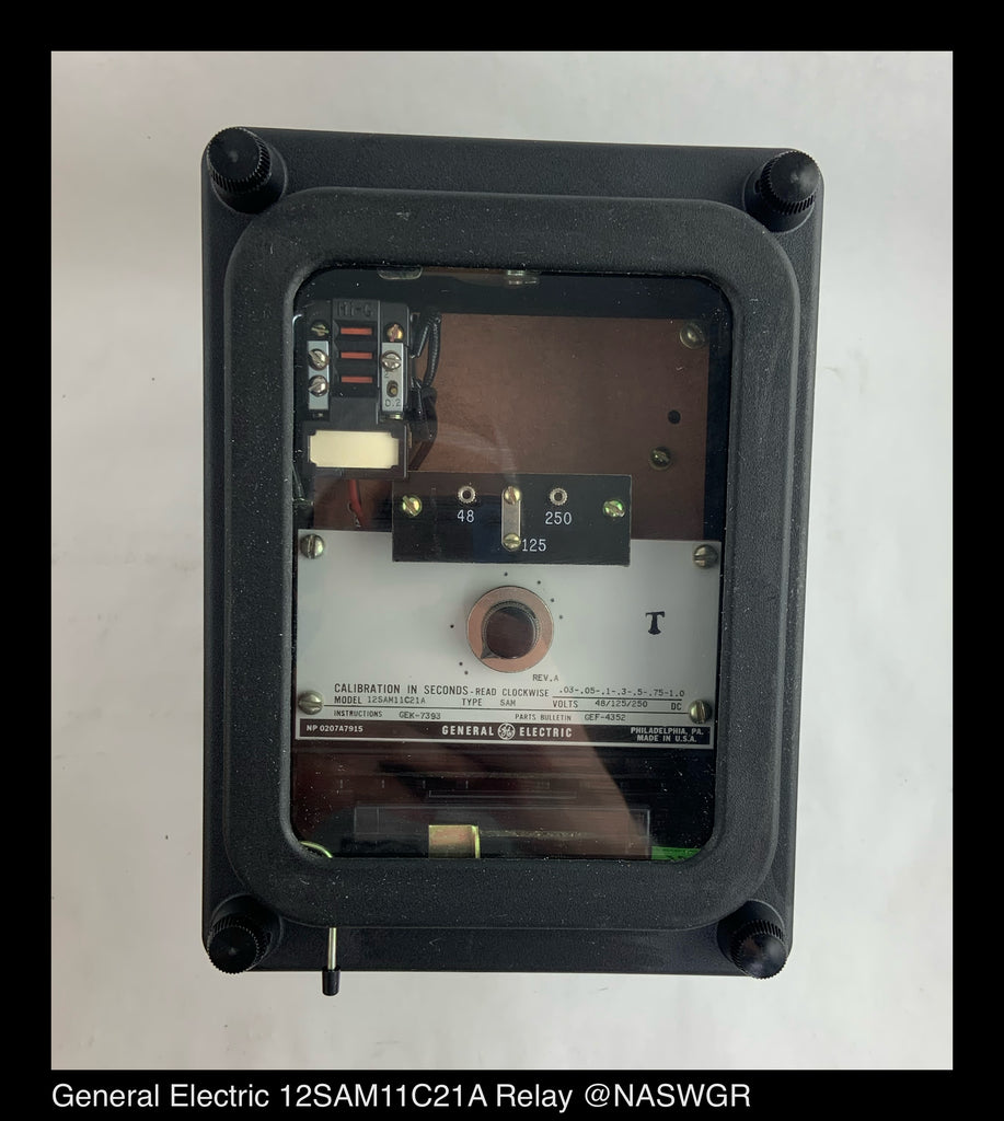 General Electric 12SAM11C21A Relay