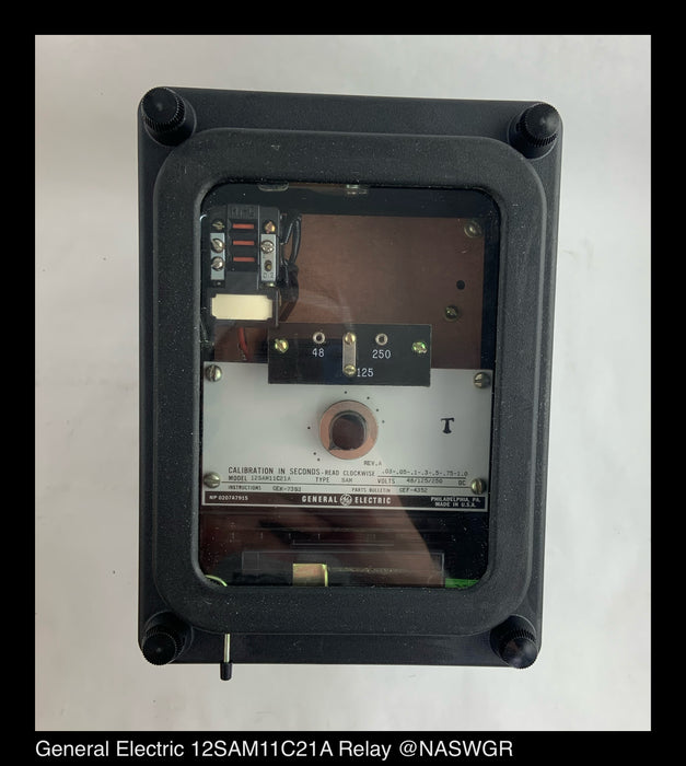 General Electric 12SAM11C21A Relay — North American Switchgear Store