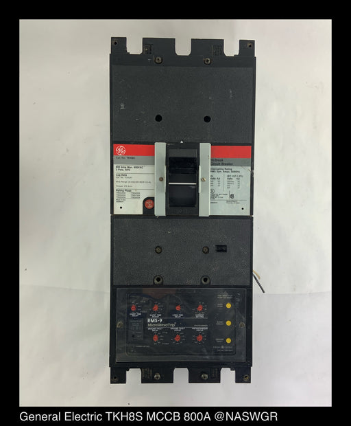 General Electric TKH8S Molded Case Circuit Breaker ~ 600 Amp