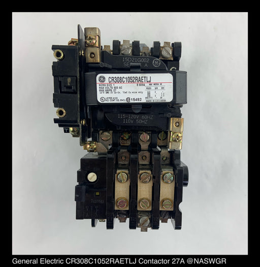 General Electric CR308C1052RAETLJ Starter ~ 27 Amp