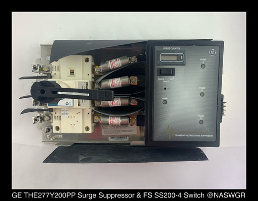 General Electric THE277Y200PP Transient Voltage Surge Suppressor / Ferraz Shawmut SS200-4 Special Purpose Switch
