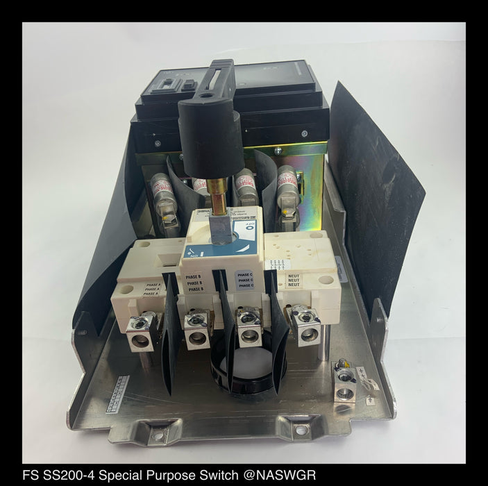 General Electric THE277Y200PP Transient Voltage Surge Suppressor / Ferraz Shawmut SS200-4 Special Purpose Switch