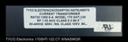 Crompton Instruments 170SHT-122 Current Transformer ~ 1200:5