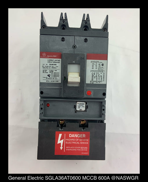 General Electric SGLA36AT0600 Molded Case Circuit Breaker - 400 Amp