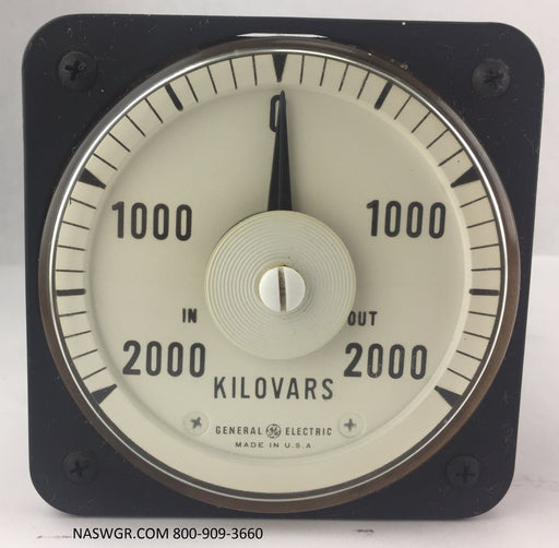 8AB18L19BK1 ~ General Electric 8AB18L19BK1 Meter ~ 2000 Kilovars
