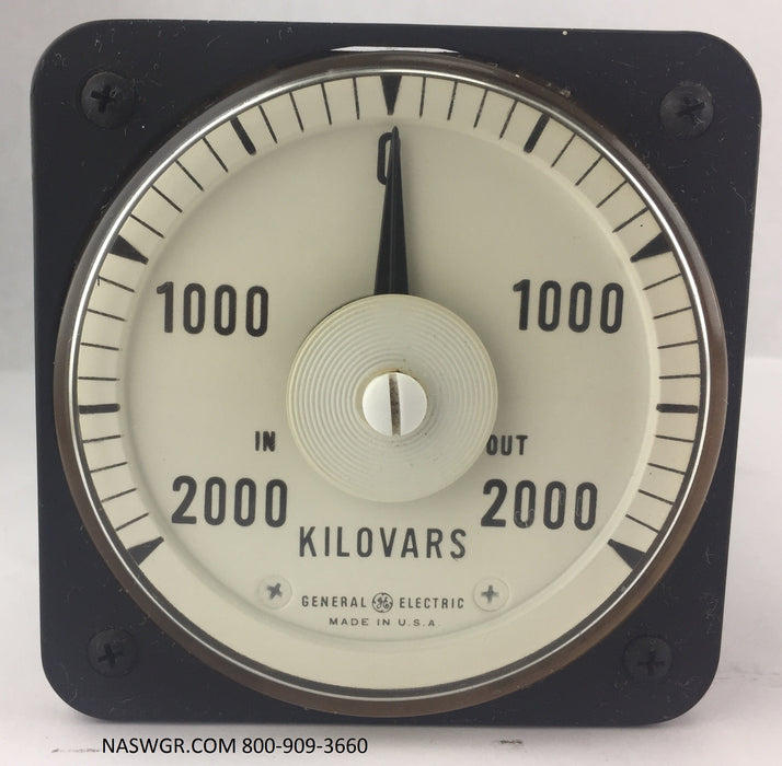 8AB18L19BK1 ~ General Electric 8AB18L19BK1 Meter ~ 2000 Kilovars