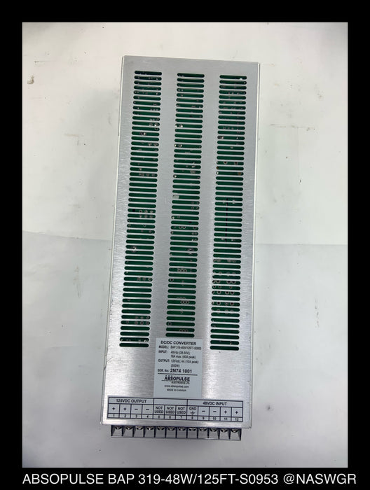 ABSOPULSE BAP 319-48W/125FT-S0953 DC/DC Converter
