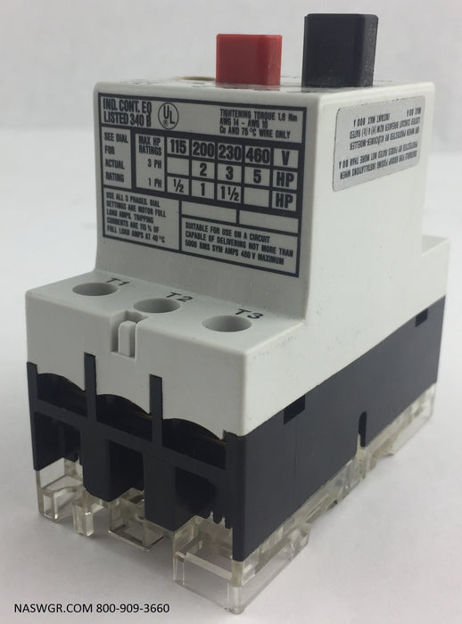 Klockner Moeller PKZM1-10 Motor Protection Circuit Breaker - 10 Amp - Unused