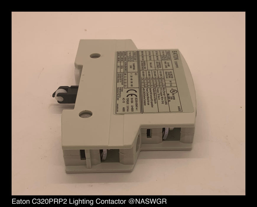 Eaton C320PRP2 Lighting Contactor ~ 30 Amp ~ Unused Surplus