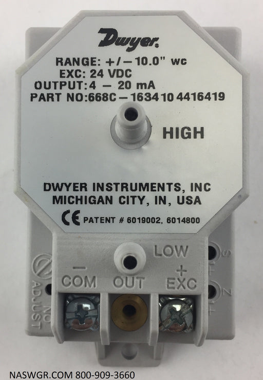 Dwyer 668C 1634 Transmitter