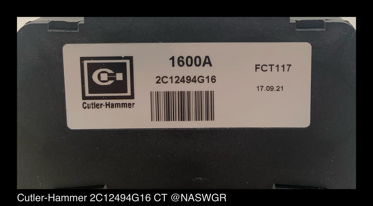 Cutler-Hammer 2C12494G16 Current Sensor 1600 amp ~ Surplus No Box