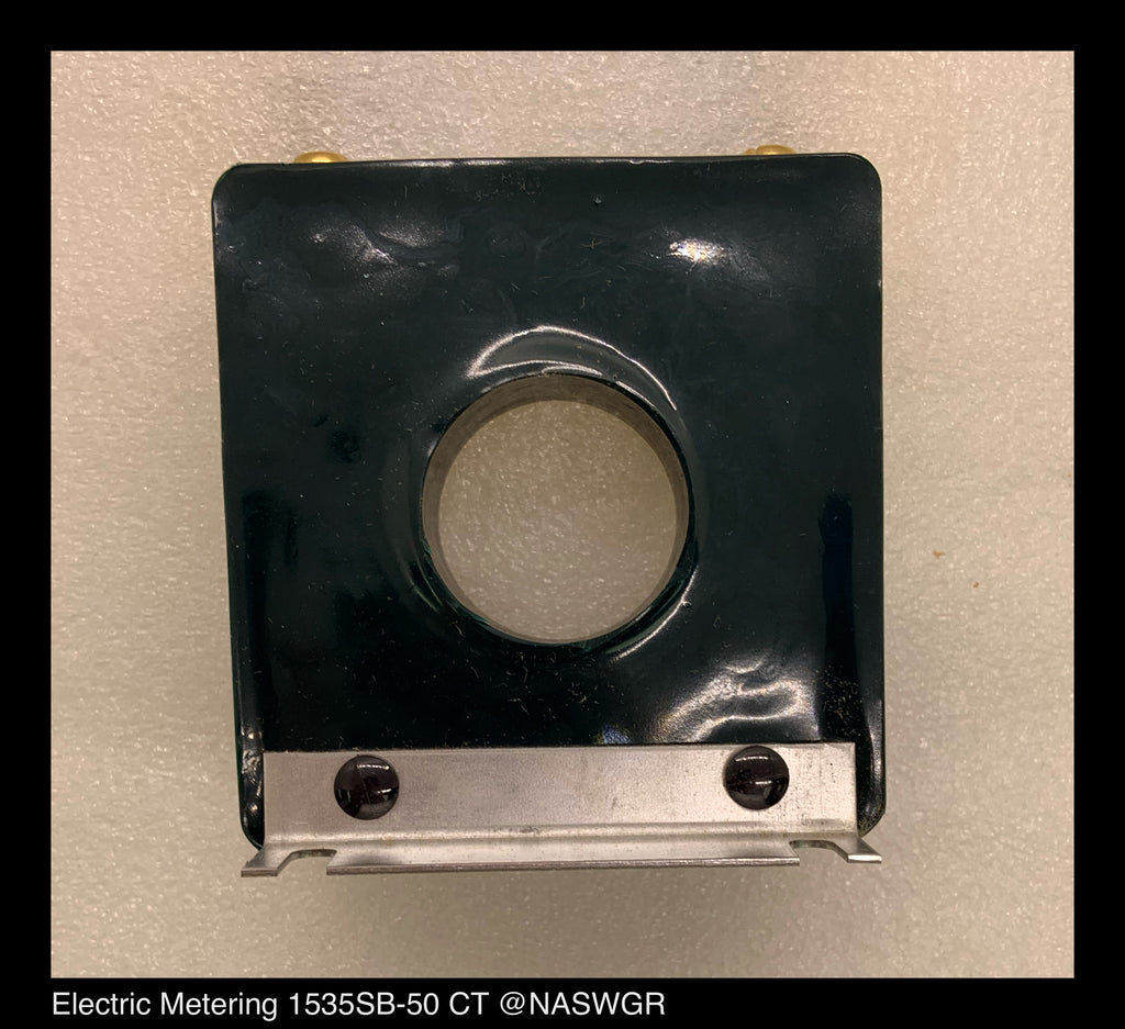 Electric Metering 1535SB-50 Current Transformer ~ Unused Surplus
