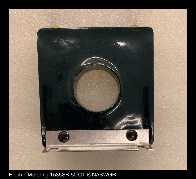 Electric Metering 1535SB-50 Current Transformer ~ Unused Surplus