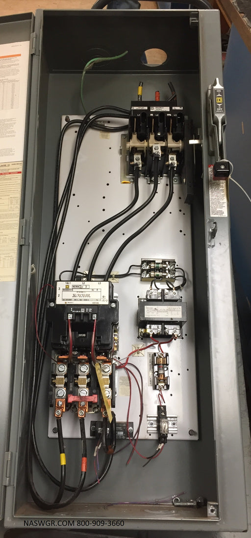 Square D 8538SEG11V81FF4TX11 Combination Switch
