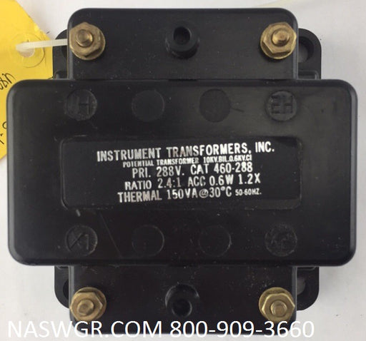 Instrument Transformers, Inc. 460-288 Potential Transformer