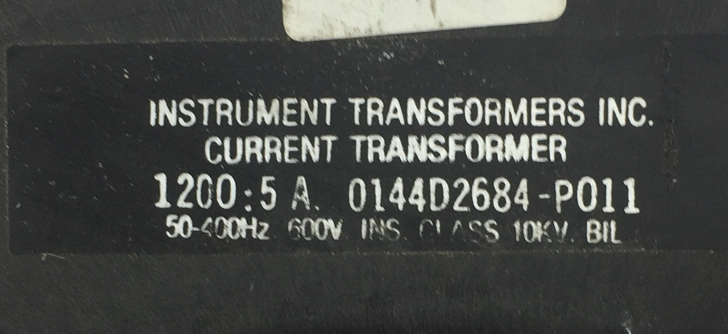 Instrument Transformers 780-122-BP-120 Current Transformer