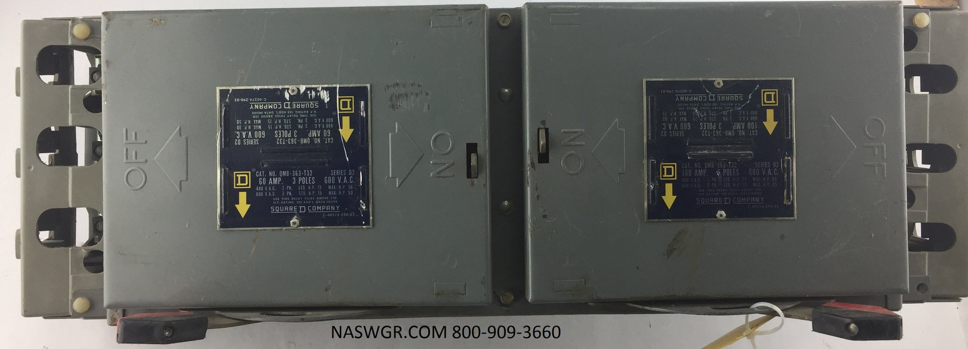 Square D QMB-363-T32 Panel Board Switch ~ 100 Amp