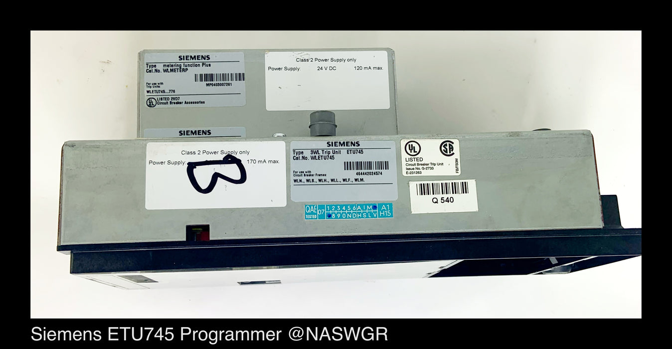 Siemens ETU745 Programmer