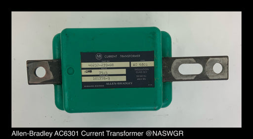 Allen-Bradley AC 6301 Current Transformer ~ 75:5