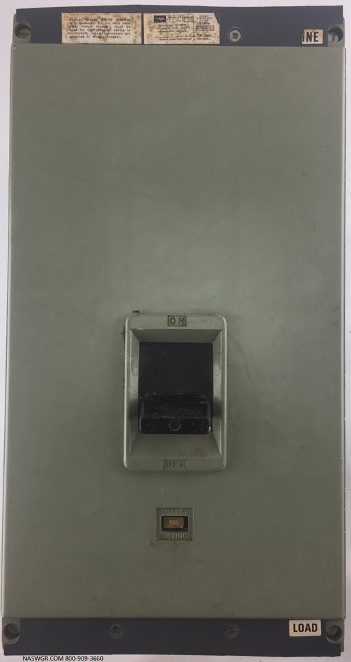 FPE HM632000 Circuit Breaker ~ 600 Amp Trip