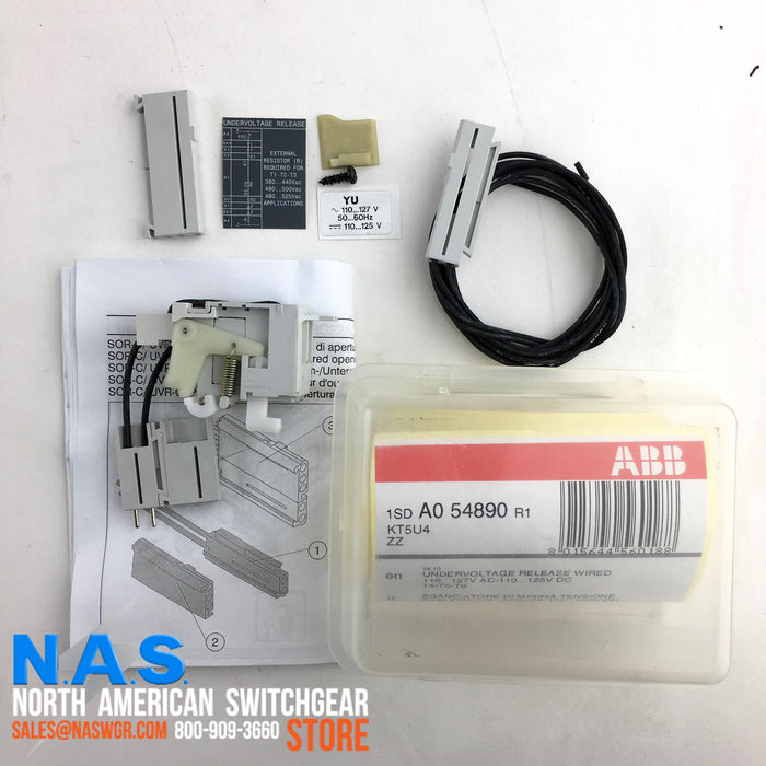 ABB 1SDA054890R1 Undervoltage Release Wired