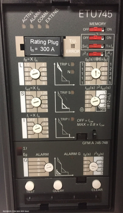 Siemens WL WLN2A308 Circuit Breaker (E/O,D/O) - 300 Amp