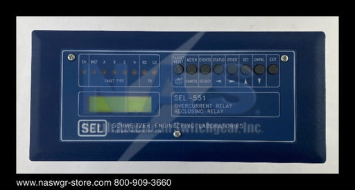 Schweitzer Engineering Laboratories SEL-551 Overcurrent / Reclosing Relay