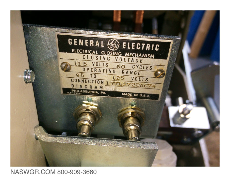 General Electric AK-2-50S Circuit Breaker (E/O,D/O) - 1600 Amp