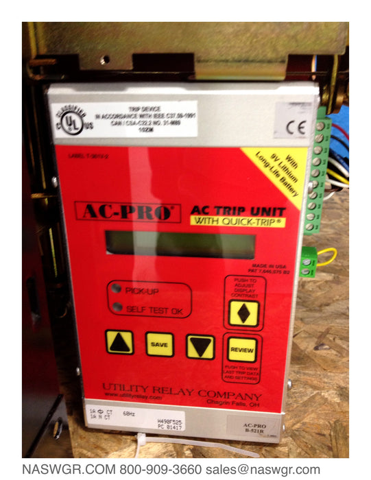 RL-2000 , SIEMENS RL-2000 Circuit Breaker , RLAS2MAJXXA068 , 2000 amp RL circuit breaker , MO/DO Class A Reconditoned with URC AC Pro